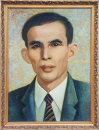 88858cc永利股份首创人温北英油画像